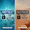 Signmission Propane Cage Locked When Not In Use Sign With Symbol, 10 in W x Rectangle, Vinyl Decal OS-2PACK-NS-D-710-L-17887 - alternate 4